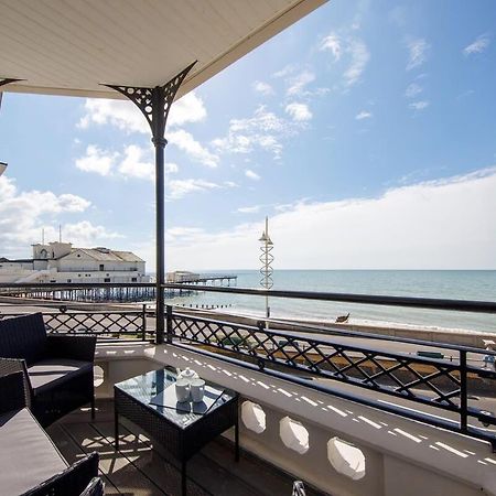 Panoramic Sea Views In Beachfront Apt W Balcony Bognor Regis Buitenkant foto
